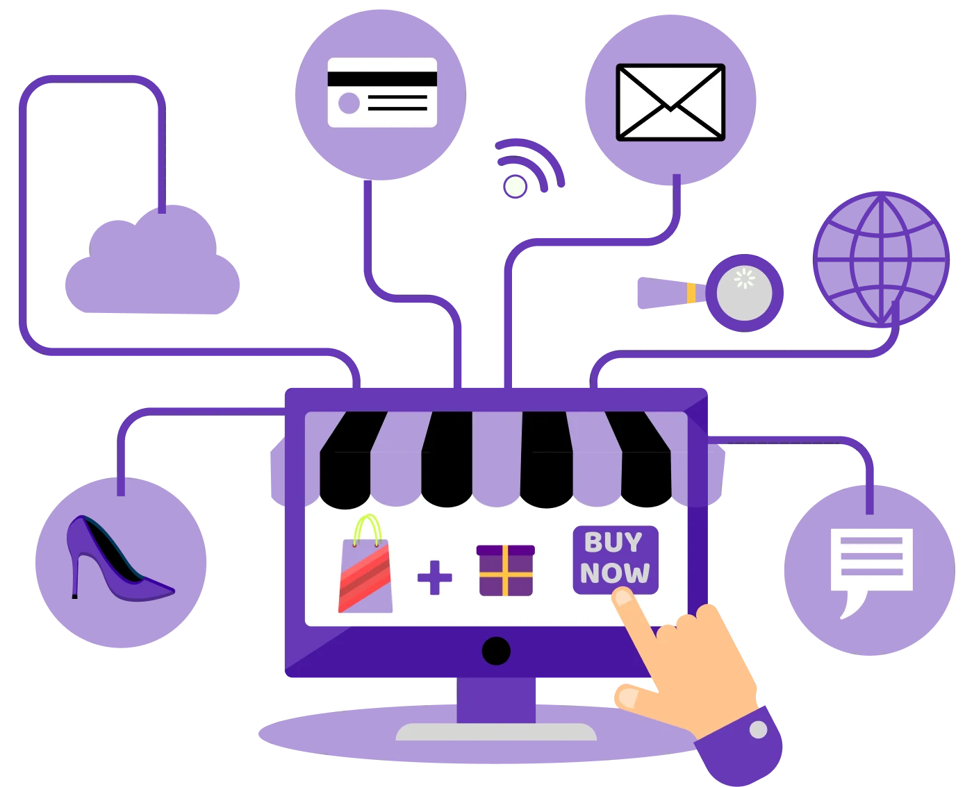 A screenshot of an ecommerce management dashboard