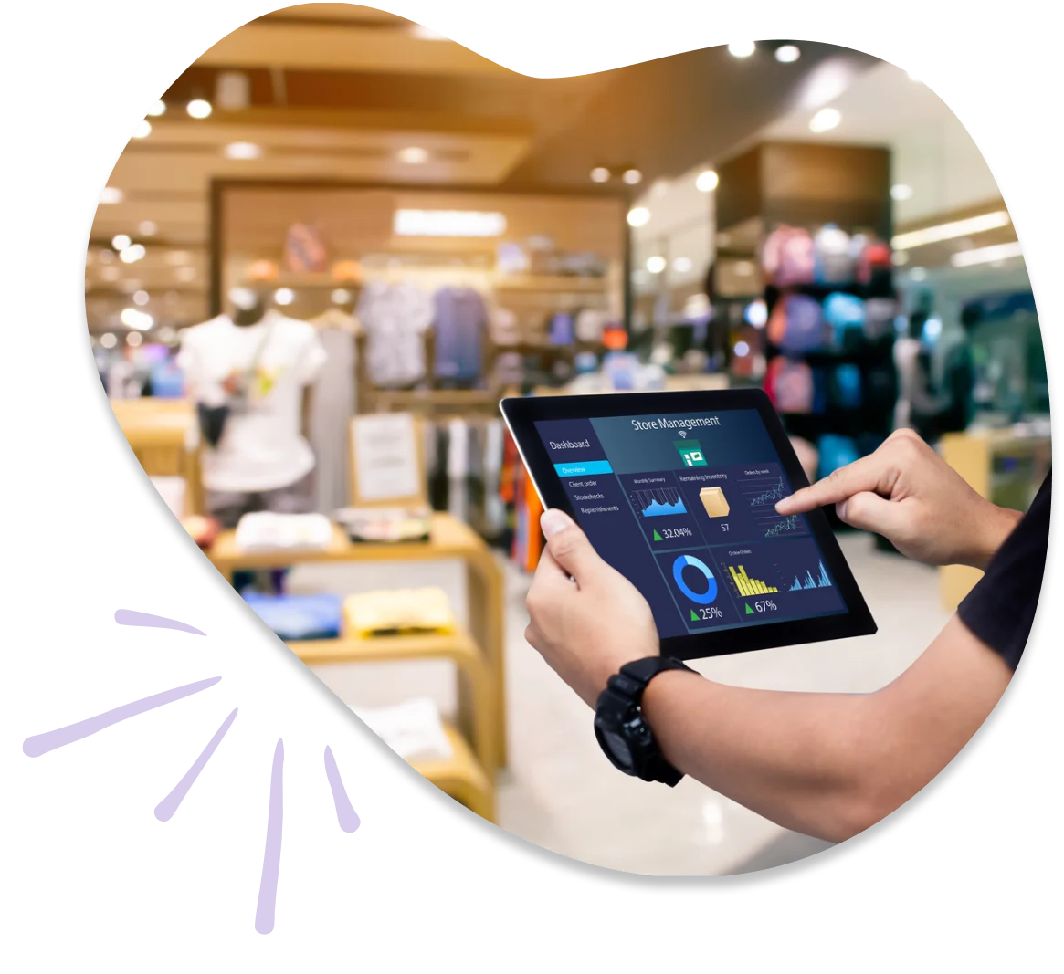 HR Management dashboard screenshot