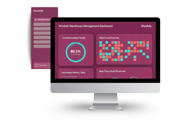 Warehouse dashboard screenshot