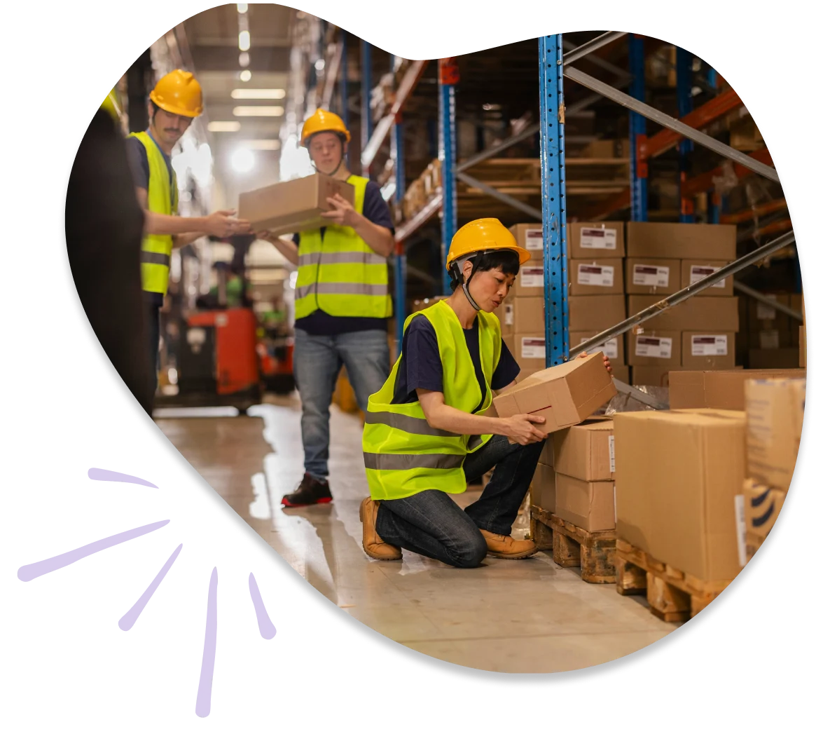 Warehouse dashboard screenshot