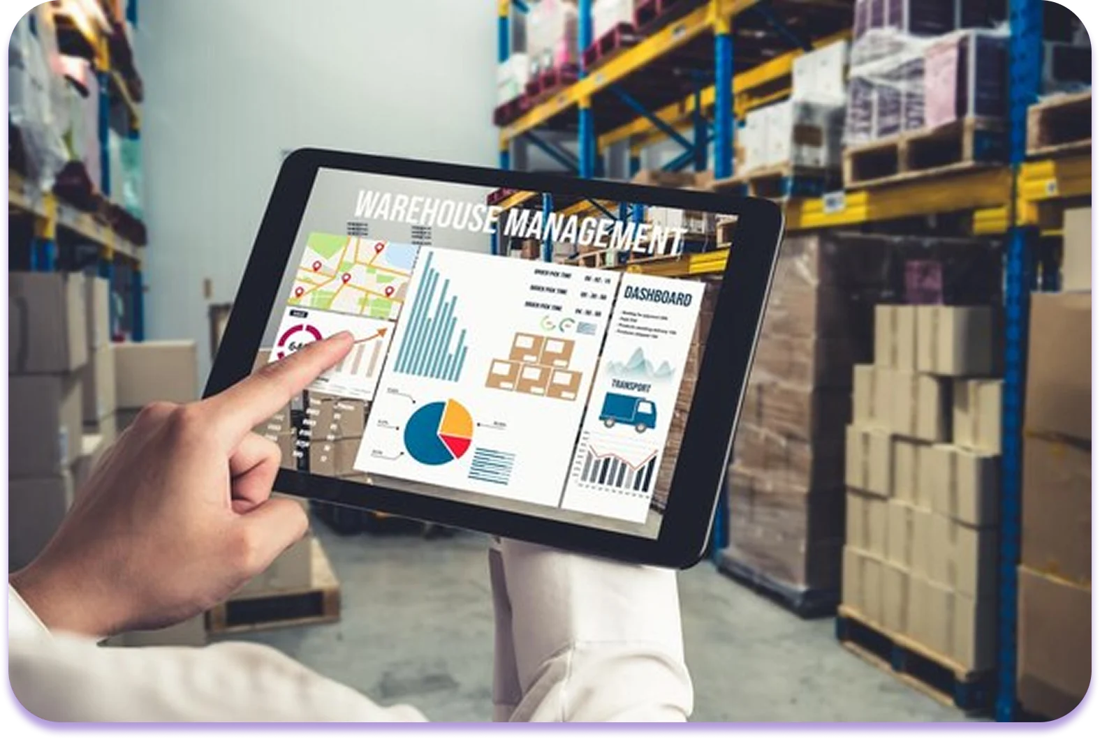 Digital inventory management dashboard screenshot